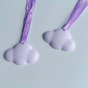 ตัวกระจายกลิ่นหอมดอกไม้พลาสเตอร์สีขาวเป็นมิตรกับสิ่งแวดล้อมหินเซรามิกกลิ่นลาเวนเดอร์สำหรับรถบ้าน - Product Image 5