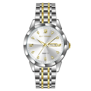 Montre à quartz tendance pour homme avec aiguilles lumineuses et affichage de la date - Product Image 5