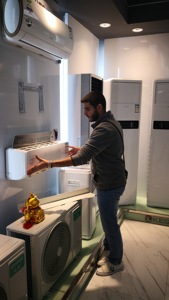 Unidad de Aire Acondicionado Inverter Solo Frío de 9K BTU, 0.75 Toneladas, Refrigerante Ecológico R32, Certificación Climática T1 - Product Image 6