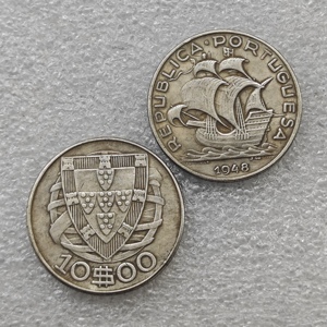 1933,1937,<span class=keywords><strong>1942</strong></span>,1948, PORTUGAL 10$10 ESCUDOS Monedas conmemorativas de estilo antiguo, regalos, decoración del hogar - Product Image 2