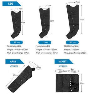 Nouvelle machine <span class=keywords><strong>de</strong></span> massage par pressothérapie à 8 chambres pour usage domestique CE, pour la relaxation du corps, la compression des jambes, des bras, <span class=keywords><strong>de</strong></span> la taille et le drainage lymphatique - Product Image 4