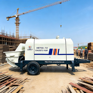 Bomba de Concreto Multifuncional Corey HBT50, Precio de Fábrica Directo y Venta al Por Mayor con Garantía de Calidad - Product Image 1