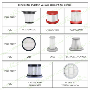 Filtro de Algodón Hepa Compatible con las Aspiradoras Delmar DX115S/<span class=keywords><strong>DX115C</strong></span>/CM1300 VC01/VC01max/CM300S/VC20/DX118C - Product Image 2