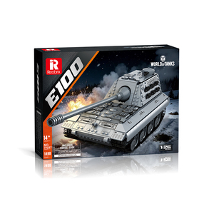 Building Block Tank Model 1:35 Scale Construction Toy for Ages 8-13 Unisex Plastic <b>ABS</b> Kit Transportation Theme - Product Image 2