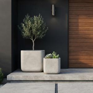Large Ceramic Plant <b>Pots</b> <b>for</b> Outdoor Plants Modern <b>Flower</b> <b>Pots</b> Round Planters <b>for</b> Garden Patio Home Decor Wholesale - Product Image 1