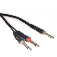Vente en gros sur mesure câble audio auxiliaire RCA prise jack mono 6.35mm 4/8/12/16 canaux différentes longueurs 50m 30m 10m 5m 1.8m 1.5m 1m