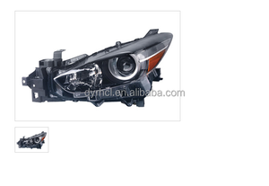 Nuevo faro LED para <span class=keywords><strong>Mazda</strong></span> <span class=keywords><strong>3</strong></span> DE <span class=keywords><strong>2017</strong></span> a 2019, faro delantero de halógeno y xenón con iluminación automática, faro delantero de EE. UU., BAPJ-51-040F, EE. UU. - Product Image 5