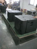 Sistema de Line Array Activo Profesional de Madera con Altavoz de Neodimio de 12 Pulgadas y 800W para Escenario y Audio Profesional