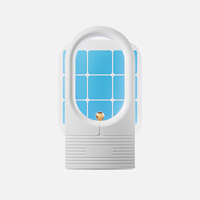 Smart 2024 nuevo LED casa moscas trampa para insectos mosca interior pegatina eléctrica Zapper atrapamoscas