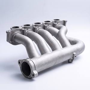 Service d'impression 3D en métal SLM personnalisé, fabricant de pièces en aluminium, acier inoxydable et titane, prototype de collecteur d'admission de voiture personnalisé - Product Image 2