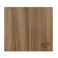 Panneau mural en PVC à grain de bois laminé, carrelage de plafond en PVC pour faux toit