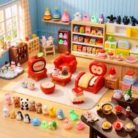 Figurines miniatures en résine, meubles de maison de poupée, sac mystère, boîte surprise, breloques pour slime, accessoires pour pâte à modeler, jardin féerique pour enfant