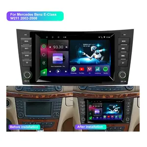 Jmance 8Inch For Mercedes E-Class W211 2002-2008 Dashboard Car Multimedia Player Stereo Android Auto Carplay 2 Din Navigation