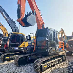 HITACHI เครื่องขุด ZX130รถไฮดรอลิก13ตันของแท้ ZAXIS130มือสองเครื่องยนต์ขุดดิน ZX200 - Product Image 4