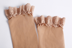 20-30mmhg Ultra-Mince Avec Dentelle Pression Médicale Anti-Thrombose Chaussettes Prévenir Les Varices Chaussettes Cuisse Haute Enveloppé Toe - Product Image 6
