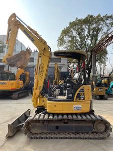 Mini excavatrice Komatsu PC40MR de 4 tonnes d'occasion de haute qualité avec noyau de roulement de boîte de vitesses en bon état à vendre - Product Image 4