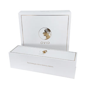 กล่องของขวัญเครื่องใช้ไฟฟ้าภายในบ้านแบบกำหนดเอง สี<span class=keywords><strong>ขาว</strong></span> ฝา<span class=keywords><strong>ปิด</strong></span>แบบพลิก <span class=keywords><strong>ปิด</strong></span>ด้วยแม่เหล็ก รูปแบบหนังสือ สำหรับของที่ระลึก ไดร์เป่า<span class=keywords><strong>ผม</strong></span> พร้อมโลโก้ - Product Image 5