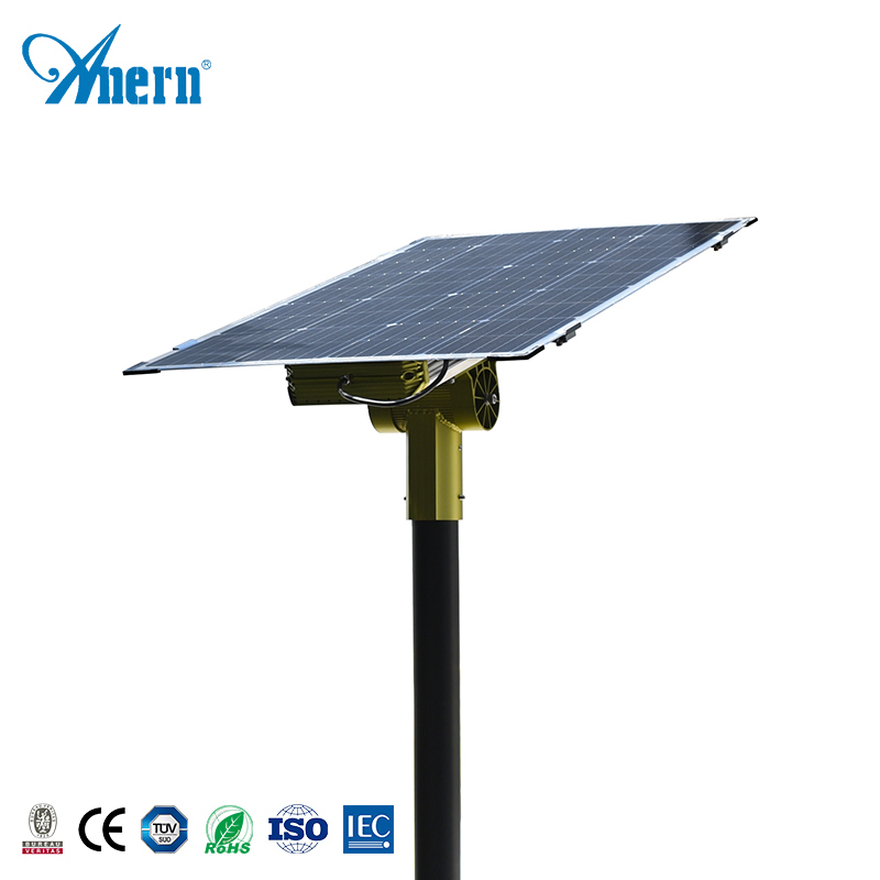 Proyecto de carretera de alta brillante 200W Luz de calle Solar integrada en una iluminación al aire libre