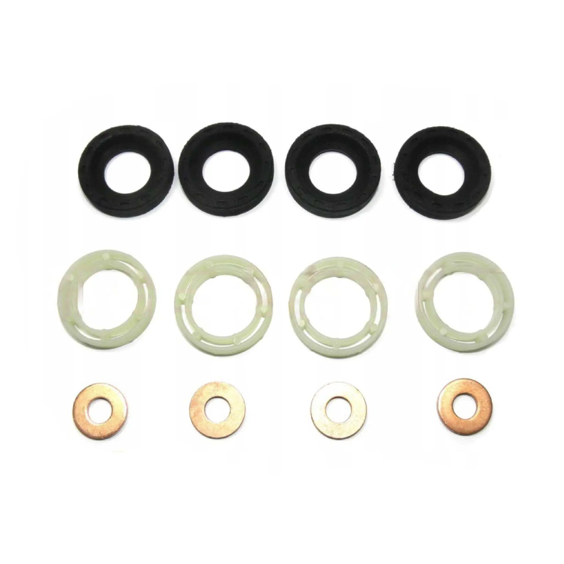 Auto Parts 1982A0 1314368 1432205 198185 198299 1483821 Fuel Injector Seal Washer O-Ring Kit For Ford Citroen Peugeot