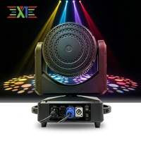 19 x 15W LED RGBW Projecteurs à Tête Mobile à Changement de Couleur, Éclairage Scénique Professionnel pour DJ, Clubs, Soirées, Concerts, Églises