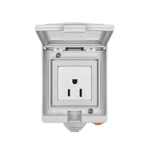 Sonoff S55 Us 13a Wifi Waterproof Outdoor Socket Plug Wireless App Voice Remote Control Smart Home Automation Work With Alexa