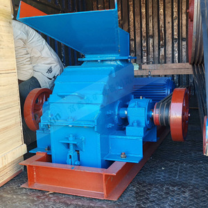 Concasseur à marteaux pour déchets de construction, traitement du béton et de la pierre, capacité maximale 15t/h, moteur bleu, type AC - Product Image 2
