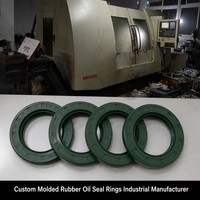 حلقة مانعة للتسرب مطاطية خضراء داكنة مصنوعة بالحقن حسب الطلب 75 × 110 × 12 نوع SR للاستخدامات الصناعية الثقيلة من الشركة المصنعة