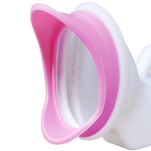Urinoir confortable <span class=keywords><strong>pour</strong></span> personnes âgées <span class=keywords><strong>pour</strong></span> femmes soins de chevet Pot de nuit élastique bouche douce usage domestique jetable en plastique échelle ligne femmes - Product Image 5
