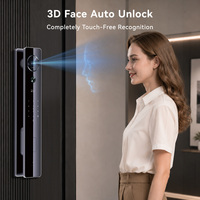3D Gezichtsherkenning Slimme Deurvergrendeling Palmveinsensor IP65 Waterdicht Tuya WiFi Video Intercom Graad B Beveiliging Cloudopslag
