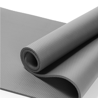 Tapete de Yoga Profesional de Alta Densidad, Extra Grueso, de Goma TPR, con Orificios para Colgar