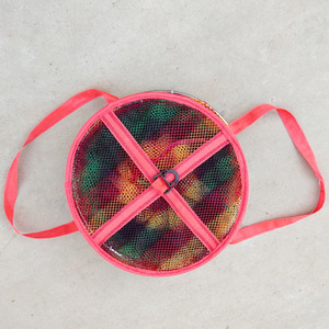 Cage de pêche pliable avec revêtement en fil de nylon 33-1.4m 33-2.4m 40-2.4m 45-2.4m 50-2.6m pour pêcheurs - Product Image 2