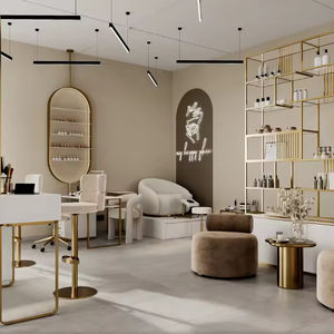 Chaise de massage de spa de tête de lit de <span class=keywords><strong>shampooing</strong></span> de coiffeur beige portatif avec le bol de <span class=keywords><strong>shampooing</strong></span> en céramique pour des salons et des ateliers - Product Image 5