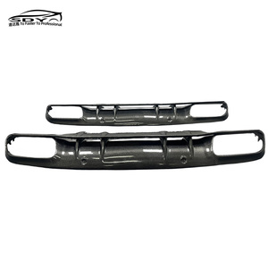 ลิ้นดิฟฟิวเซอร์หลังคาร์บอนไฟเบอร์คุณภาพสูง W205 C63 สำหรับกันชนหลังรถยนต์เมอร์เซเดส-เบนซ์ ซีคลาส C63 คูเป้ - Product Image 5