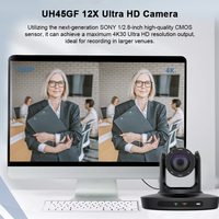 Caméra PTZ 4K avec zoom optique 12x et suivi automatique IA, multi-interface HDMI/SDI/USB3.0/RJ45 pour diffusion en direct et événements religieux