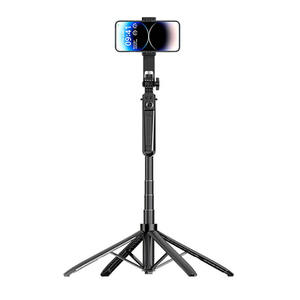 Palo de Selfie <span class=keywords><strong>A17</strong></span> con Control Remoto Inalámbrico Recargable, Trípode Estable Portátil con Rotación de 360 Grados para Transmisión en Vivo y Blog - Product Image 2