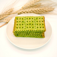 Galletas de Soda Crujientes y Saladas con Okra, Ricas en Calcio, 450g, Deliciosas para Niños