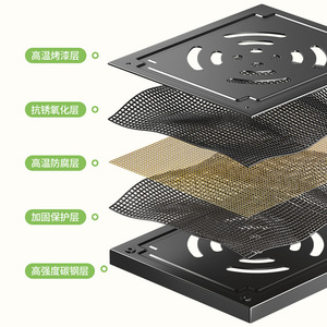 Estante de Cocina Sea Shark, Organizador de Encimera de 4 Niveles con Ganchos para Almacenamiento de Utensilios de Cocina - Product Image 5