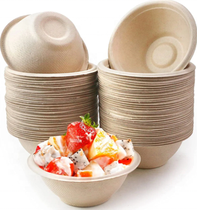 Emballage alimentaire jetable en bagasse de canne à sucre biodégradable de 32 oz, forme personnalisée, pour salade de fruits, avec couvercle pour <span class=keywords><strong>Poke</strong></span> <span class=keywords><strong>Bowl</strong></span>, ECO EARTH Travel - Product Image 4