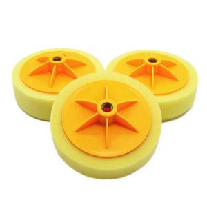 Vente chaude tampon éponge polonais tampon de polissage noir 6 "tampon de polissage en mousse automobile pour DA/RO double <span class=keywords><strong>Action</strong></span> - Product Image 2