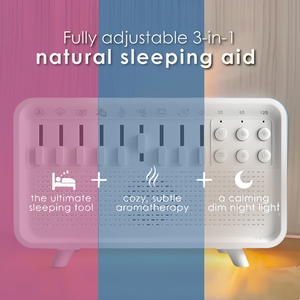 Máquina de Sonido Blanco de Nuevo Diseño para Ayudar a Dormir y Difusor de Aromas Humidificador, Máquina de Sonido Blanco Portátil para el Sueño del Bebé - Product Image 2