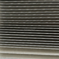 Cortina Mosquitera Duradera para Ventana con Imán, Segura para Mascotas, Impermeable, de Poliéster Recubierto de PVC, Malla Plegable para Patio