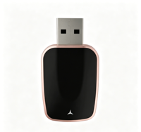 Vastfly CP07 2026 Viral Adaptador Inalámbrico CarPlay 2 en 1 con WiFi Dual 5G y BT5.3 de Alta Velocidad, Dongle de Actualización para CarPlay con Cable