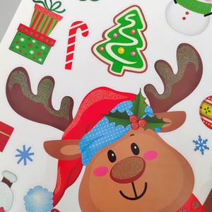 <span class=keywords><strong>2025</strong></span> giáng sinh thiết kế mới Snowman trang trí Phim dán cửa sổ cho Lễ Hội Nhà đề can - Product Image 2