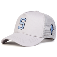 Logotipo personalizado Gorras de red de béisbol Primavera y verano al aire libre Sombreros casuales ajustables Sombrero de protección solar