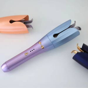 Fer à boucler entièrement automatique - Style boucles roses sans abîmer les cheveux - Coiffure longue durée - <span class=keywords><strong>Appareil</strong></span> à boucler les cheveux de 25 mm pour des boucles ondulées - Product Image 2