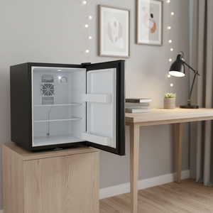 Mini Refrigerador para Habitación <span class=keywords><strong>de</strong></span> Huéspedes, Mini Refrigerador con Enfriamiento por Aire para Hotel, <span class=keywords><strong>Precio</strong></span> al por Mayor - Product Image 1