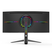 Moniteurs à écran incurvé 34 pouces, moniteur LCD IPS 144 Hz 165 Hz 4K 1080P 3440*1440P, écran de jeu ultra large pour bureau