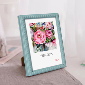 Tùy Chỉnh Nhựa Hình Ảnh Khung Màu Xanh Khung Ảnh Ngọt Ngào Bắc Âu Phong Cách Cao Cấp Ánh Sáng Sang Trọng Phong Cách Nhựa Khung Khung Ảnh Khung - Product Image 2