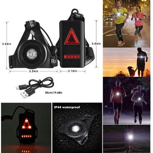 High Quality Running Accessories Waterproof Night Safety Red Warning <strong>Chest</strong> Running <strong>Lights</strong> for <strong>Runners</strong> Sport LED - Product Image 3