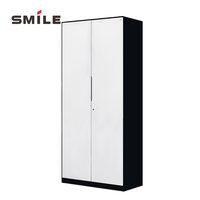 CHNSMILE OEM Armarios Metálicos de Acero para Vestuarios Escolares con Llave, Diseño Moderno para Almacenamiento de Ropa, Calzado y Prendas de Vestir, Ensamblados